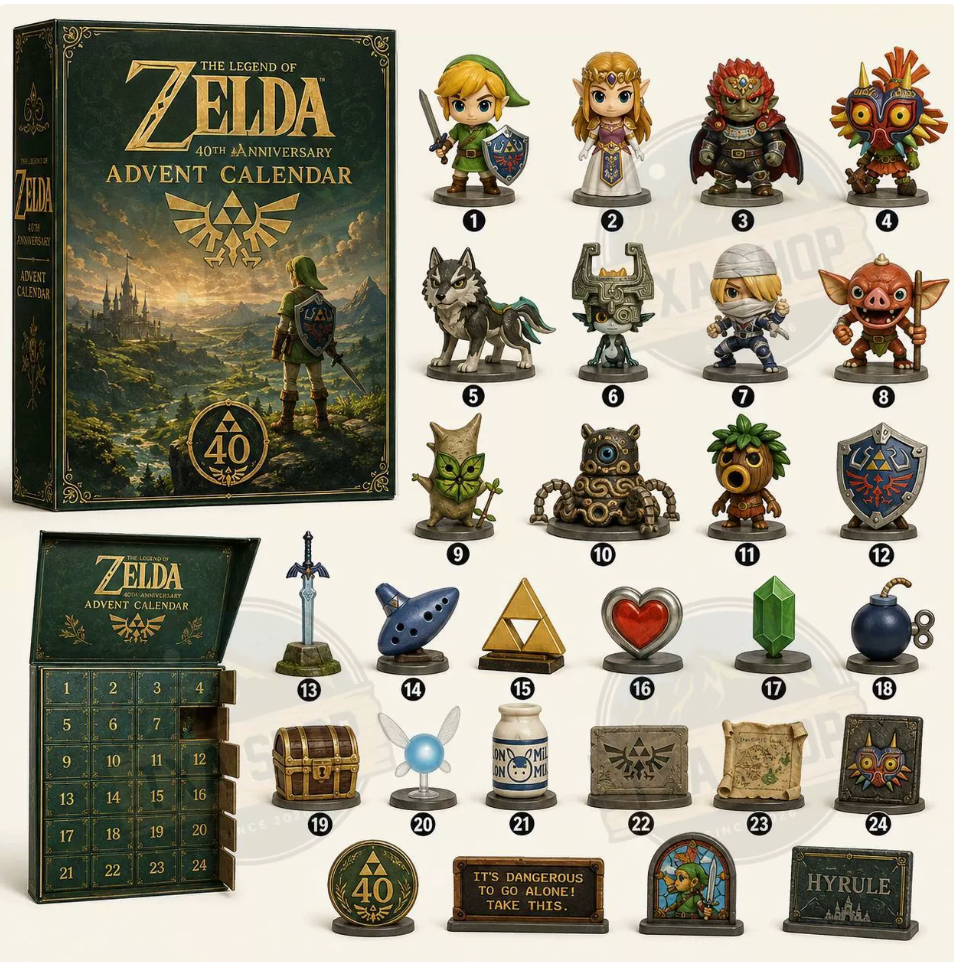 Calendar Zelda